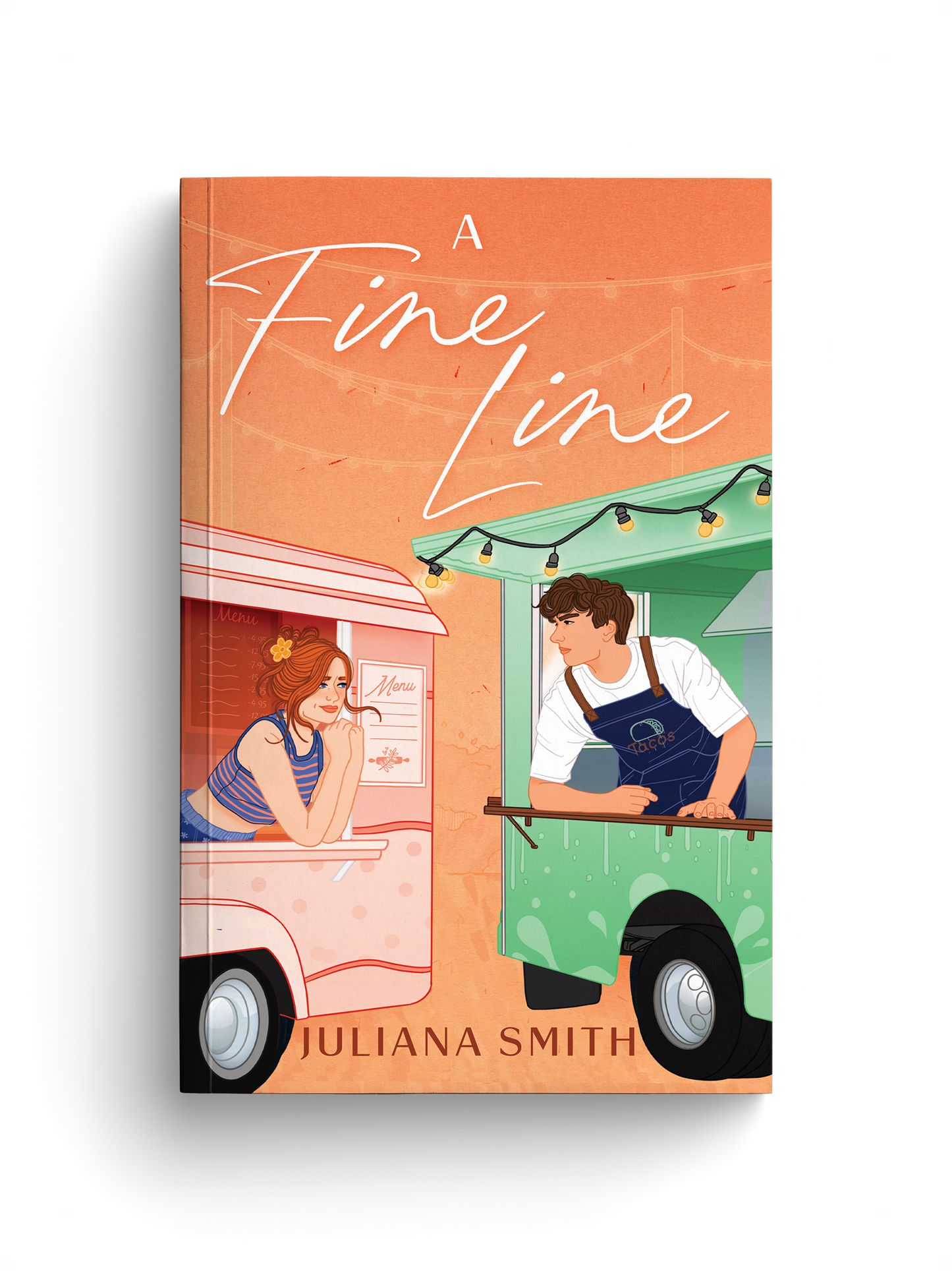 A FINE LINE - AUTHOR SIGNED COPY (with goodies)